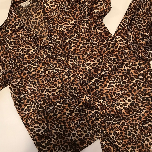 Other | Animal Print Pjs | Poshmark